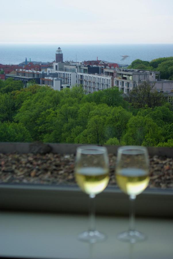 Apartament Z Widokiem Na Latarnie Appartamento Kołobrzeg Esterno foto
